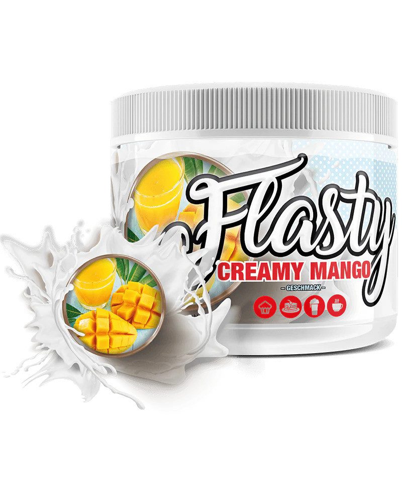 #sinob Flasty Geschmackspulver - 250g - Creamy Mango Pulver, 250 g, Pulver