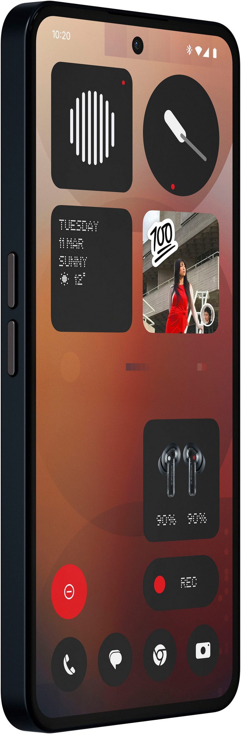 NOTHING Nothing Phone 3a 128GB Handy (17,19 cm/6,77 Zoll, 50 MP Kamera)