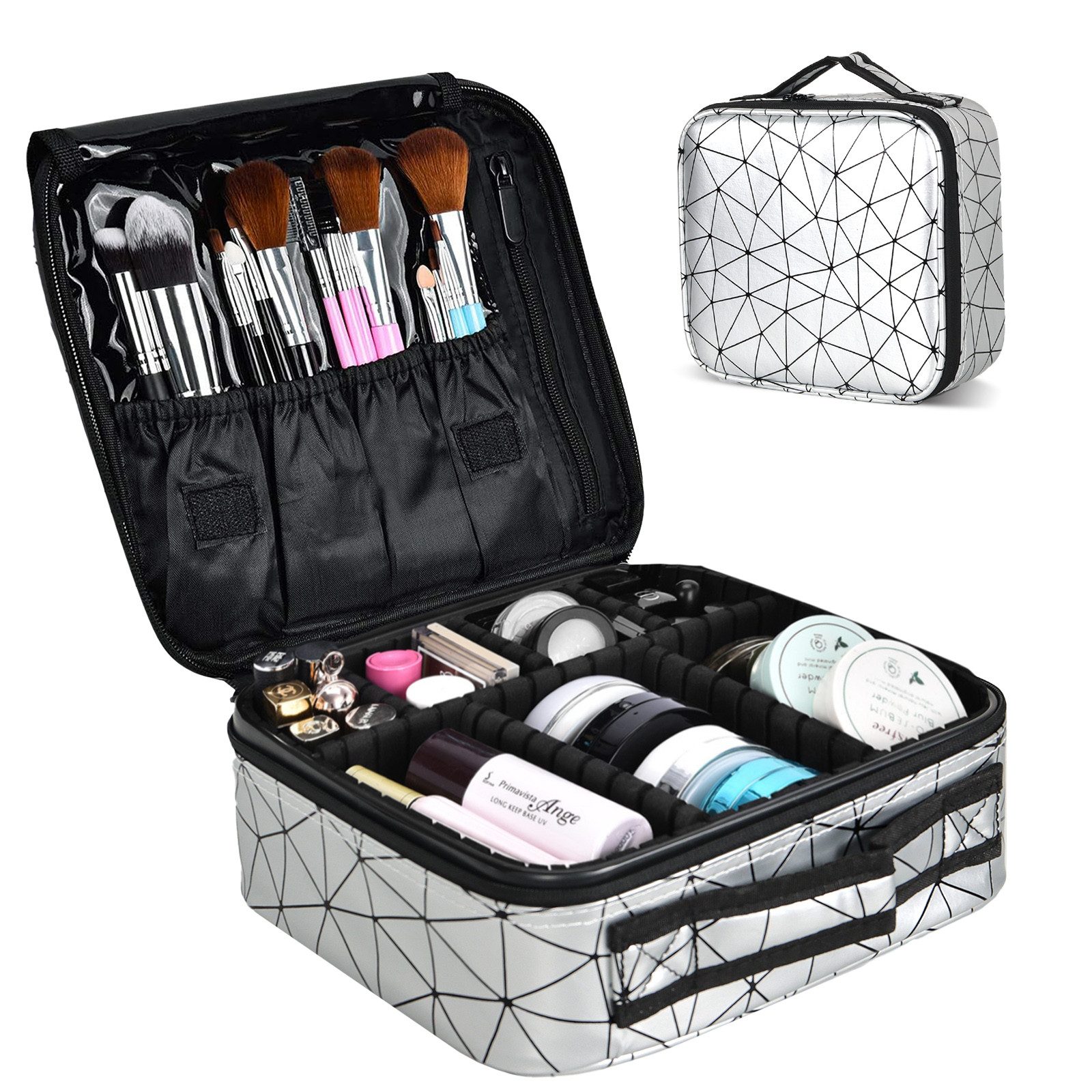 CALIYO Kosmetik-Koffer Kosmetiktasche Portable Reise Make Up Tasche, Makeup günstig online kaufen