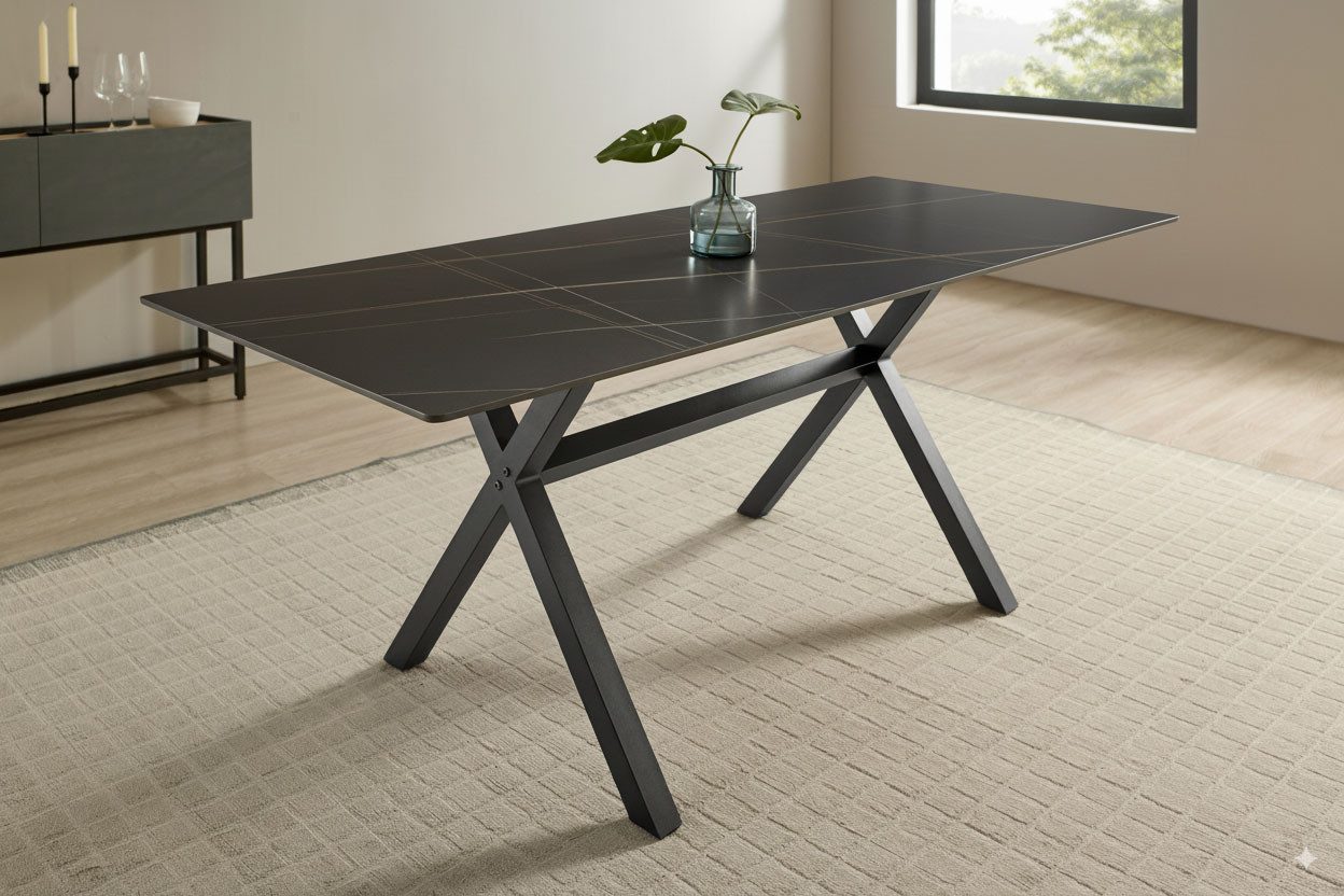 OTTO home Esstisch Cazie, aus Sicherheitsglas günstig online kaufen