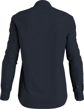 Calvin Klein Businesshemd »STRETCH POPLIN SLIM SHIRT« mit Calvin Klein Logo auf der Brust