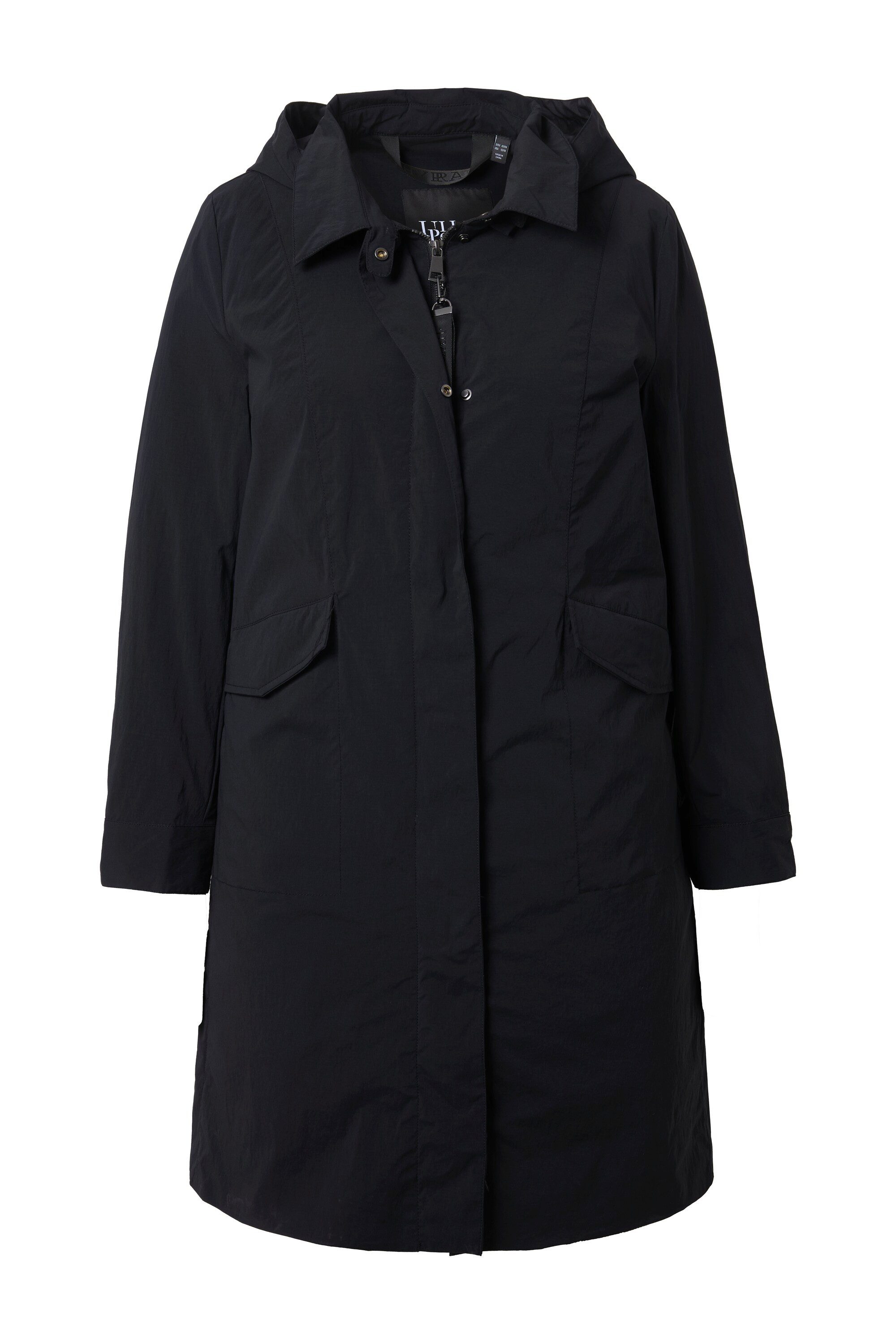 Ulla Popken Funktionsjacke HYPRAR Funktionsparka wasserabweisend Kapuze günstig online kaufen