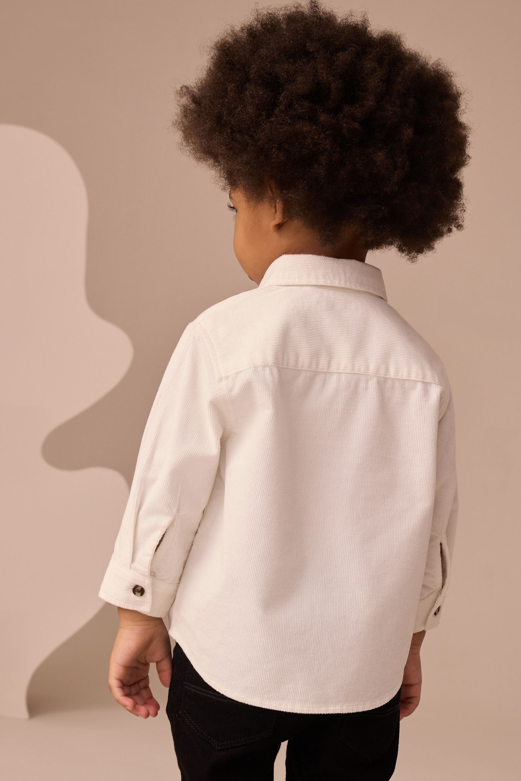 Next Langarmhemd Langärmelige Hemdjacke aus Cord günstig online kaufen