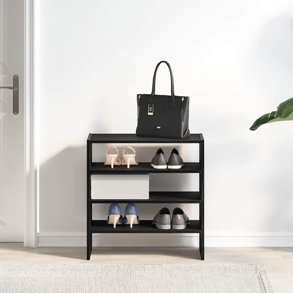 vidaXL Schuhregal Schuhregale 2 Stück stapelbar günstig online kaufen