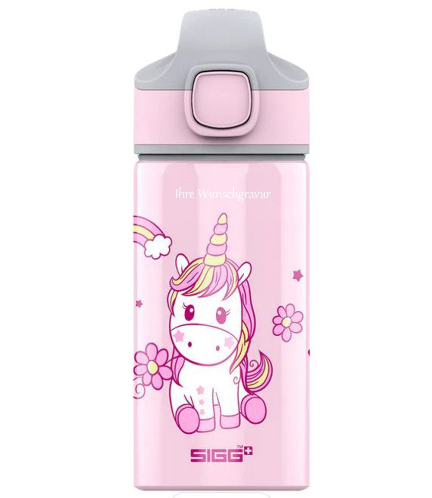 Sigg Trinkflasche Sigg Kinder Trinkflasche Miracle Kids Alu 0.4 L, sehr schöne Trinkflasche mit tollen Motiven