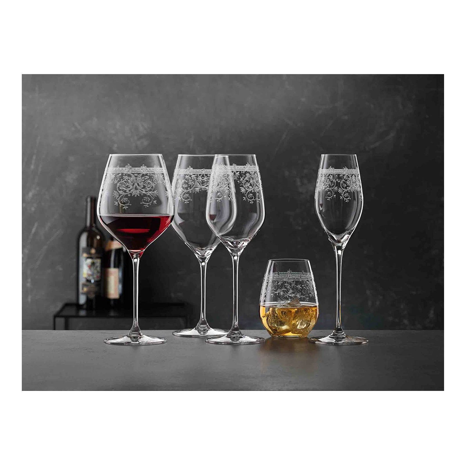 SPIEGELAU Glas 4192260 Arabesque, Kristallglas, Pantografie-Ornamenten, 840 ml