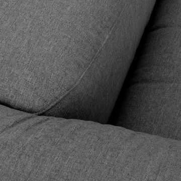 58 aufm Kessel Sofa Sofa 4-Sitzer + Hocker Kaleigh Bezug Flachgewebe, Sparpreis inkl. Kostenlosem Versand 1 Teile, hochwertig verarbeitet,bequemer Sitz