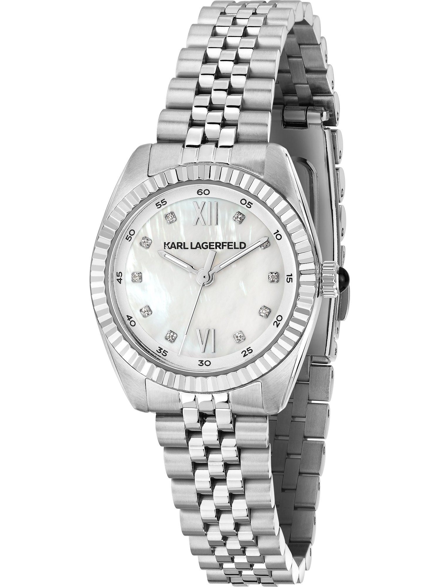 KARL LAGERFELD Quarzuhr Karl Lagerfeld Damen-Uhren Analog Quarz, Klassikuhr