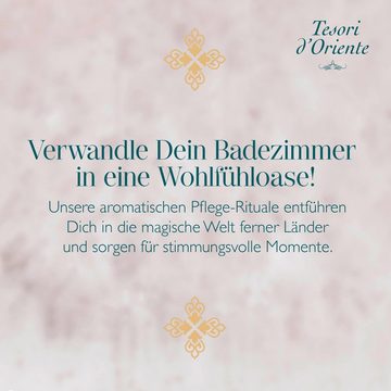 Tesori d´Oriente Duschcreme Weißer Moschus luftig blumig aromatisch 12 x 250 ml, 12-tlg.