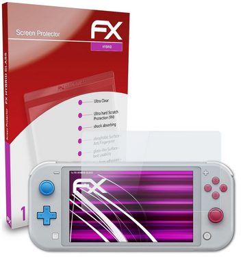 atFoliX Schutzfolie Panzerglasfolie für Nintendo Switch Lite, Ultradünn und superhart