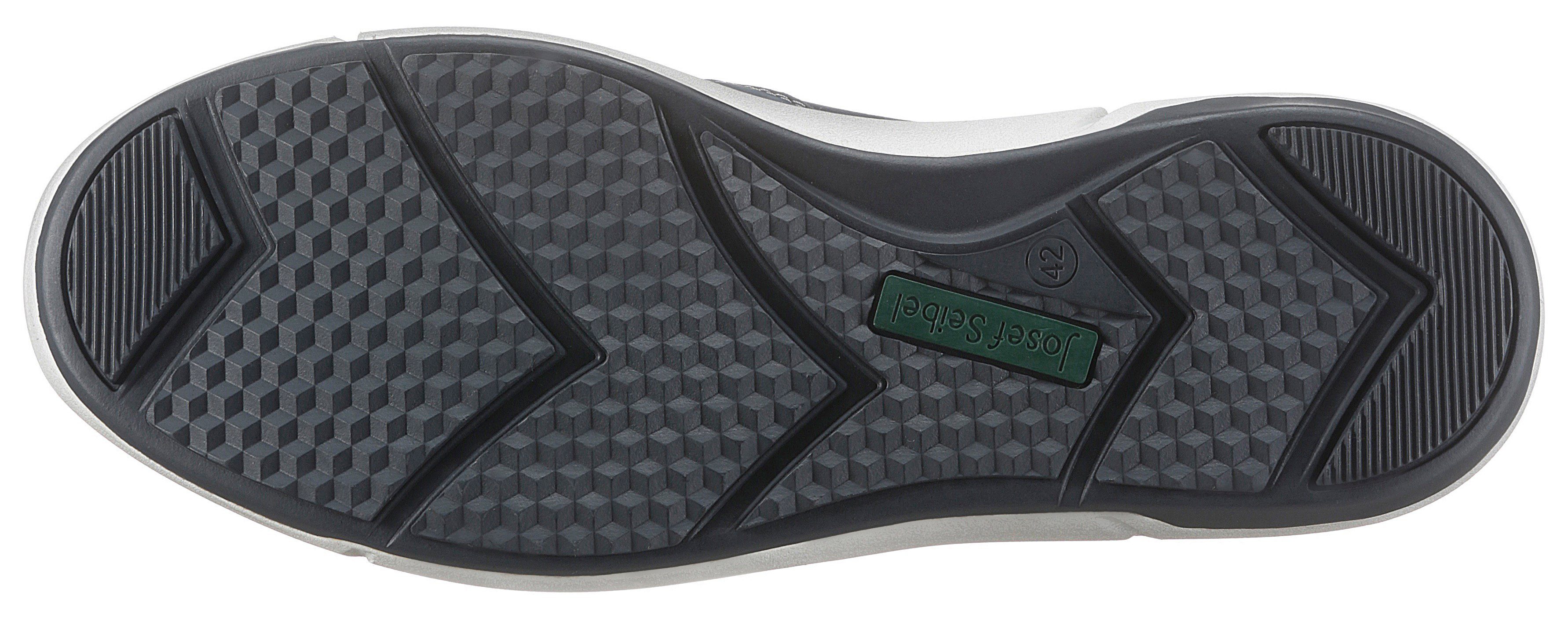 Josef Seibel Enrico 04 Slipper Komfortschuh, Schlupfschuh mit dezenten Kontrastdetails