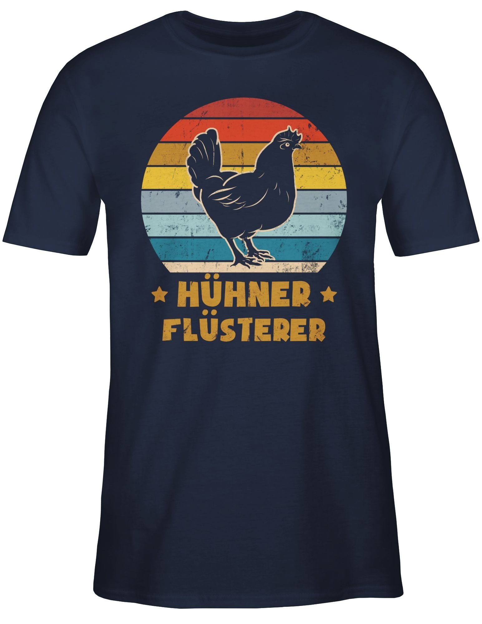 Shirtracer T-Shirt Hühner Flüsterer Vintage Henne günstig online kaufen