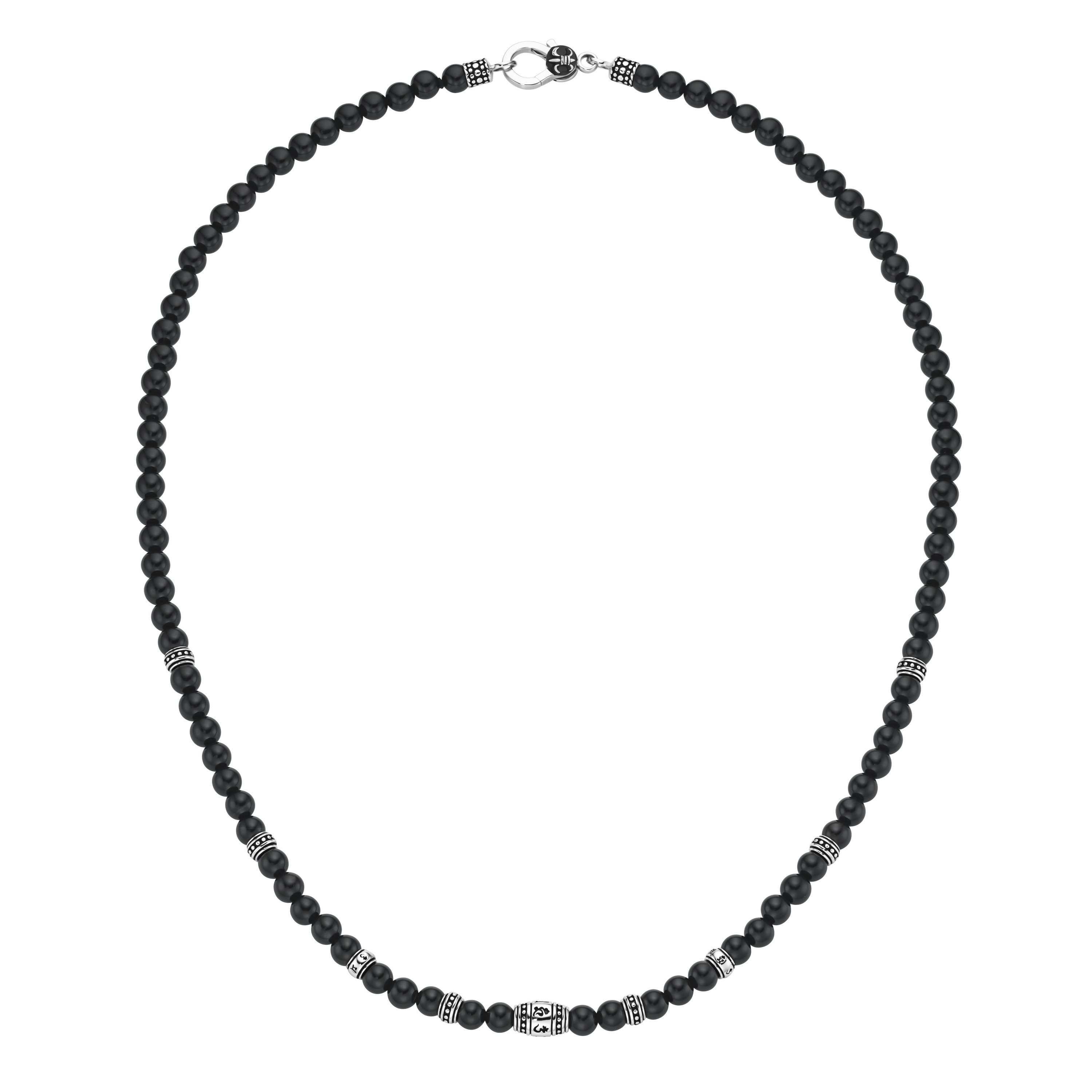 GIORGIO MARTELLO MILANO Collier schwarze Achat-, günstig online kaufen