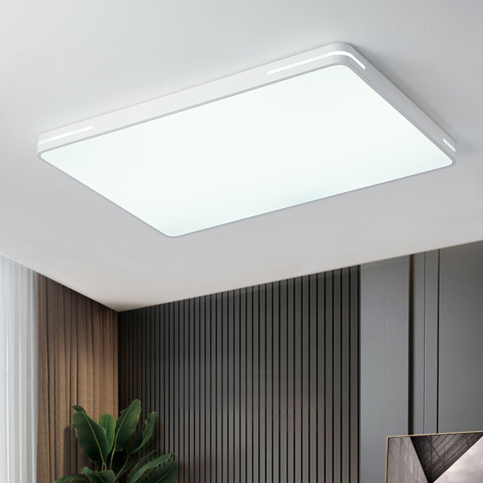 Natsen Deckenleuchte LED Deckenlampe, 192W, Voll günstig online kaufen