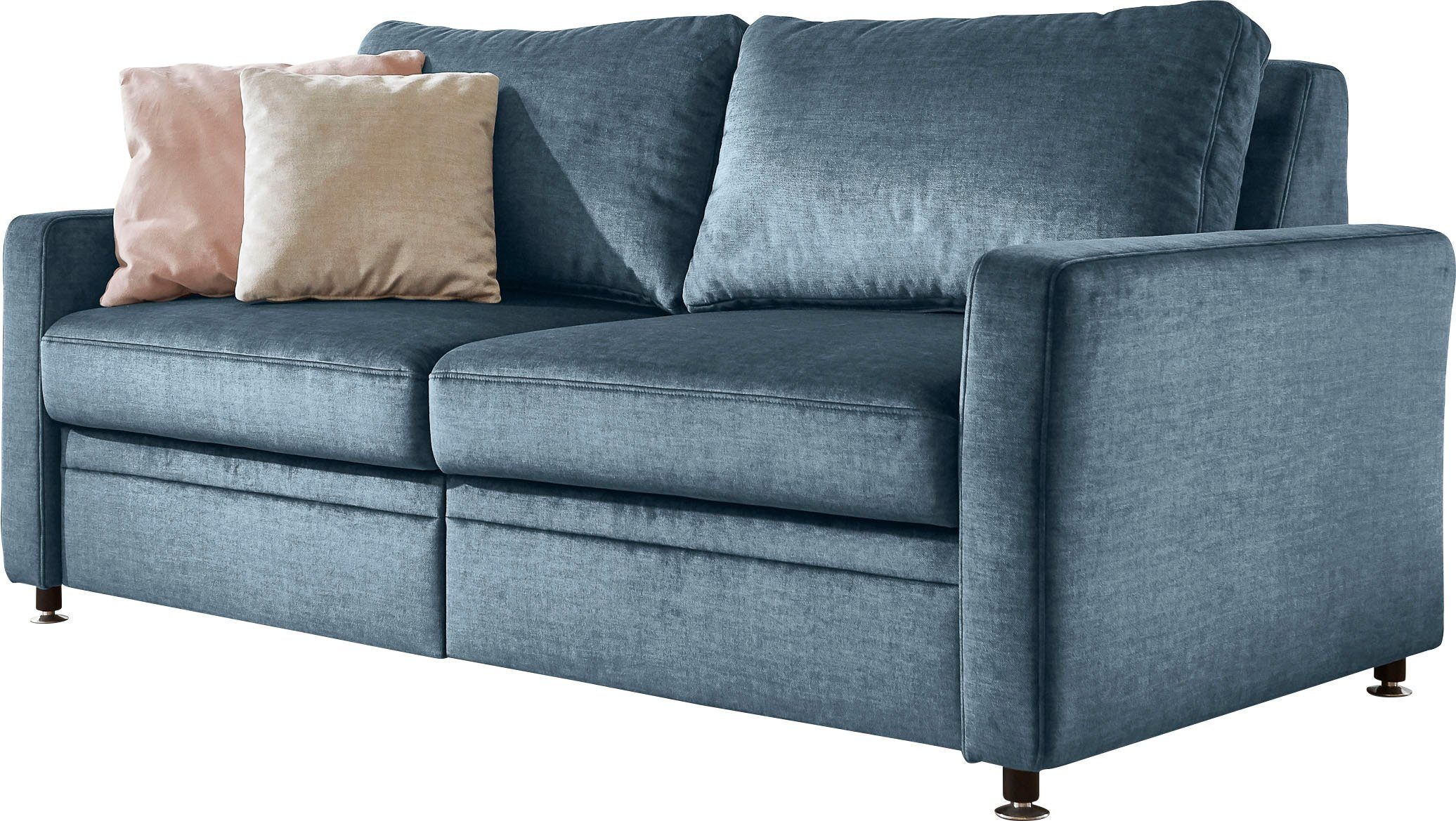 Die PlanBar 80 Schlafsofa marine 160x210 MP-PD19021, cm bzw. Längsschläferfunktion mit