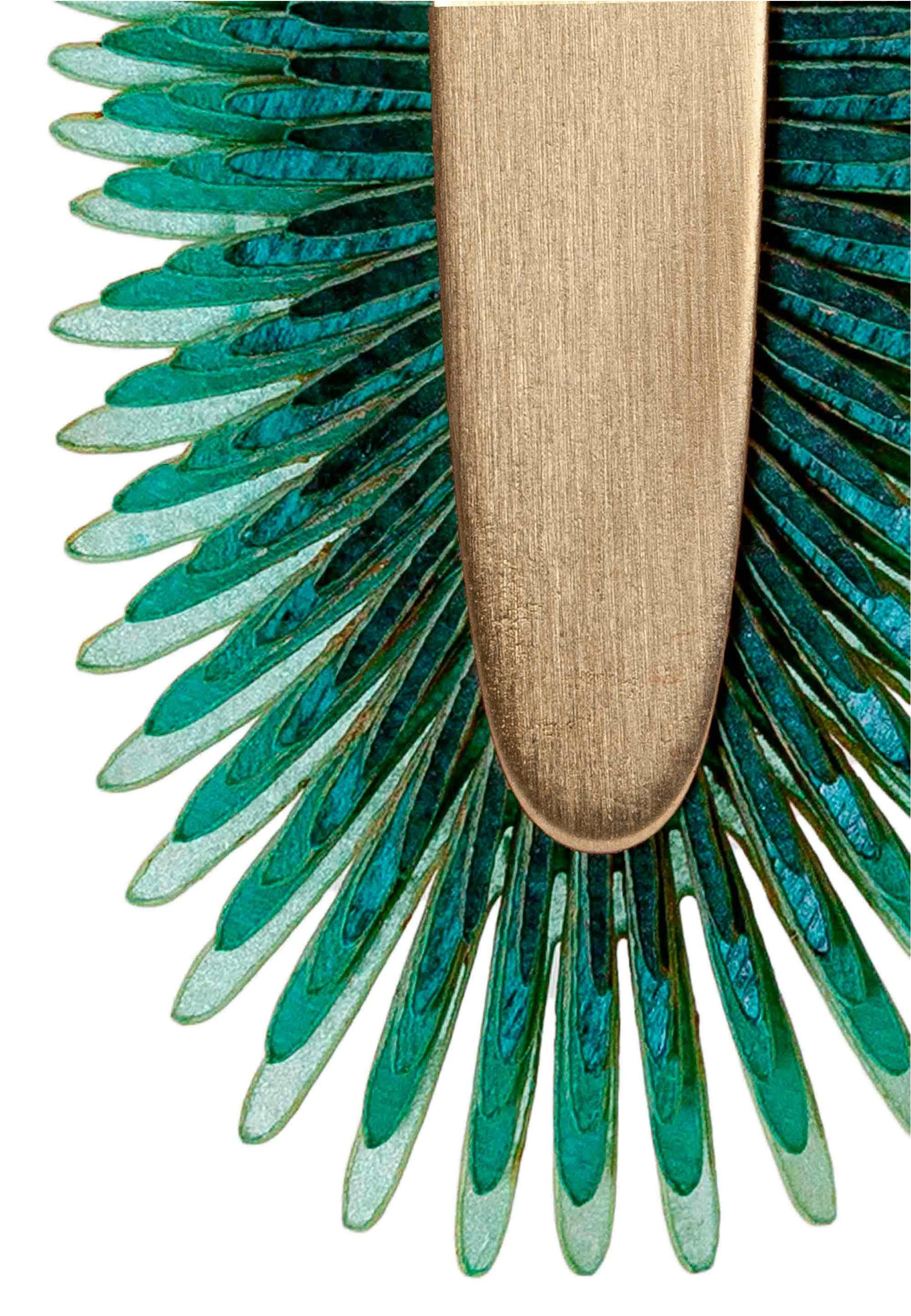 GRETCHEN Paar Ohrhänger Pam Pem Earring L, mit buntem Pergament