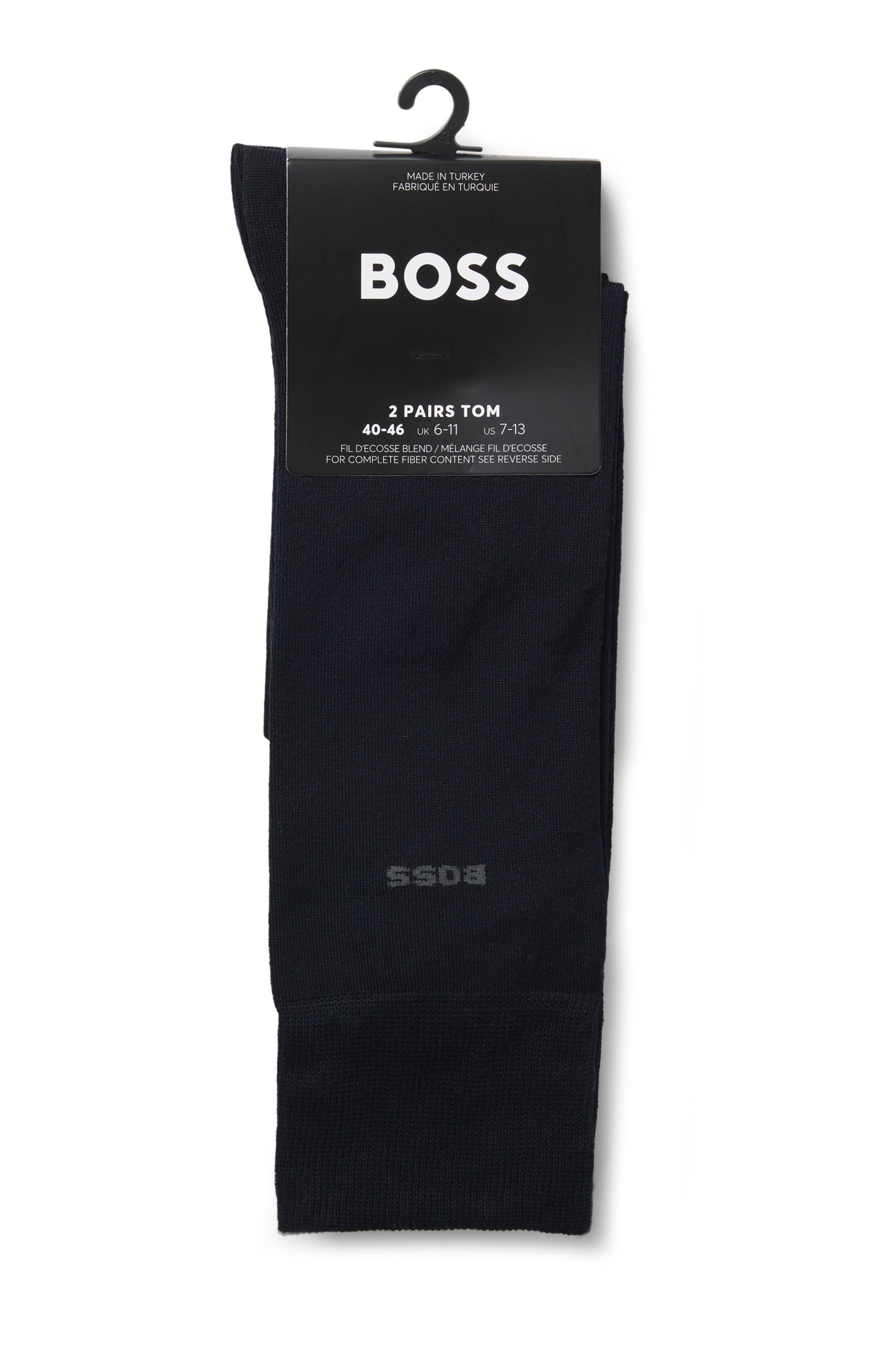 BOSS Businesssocken 2P RS Tom Uni MC (2-Paar)