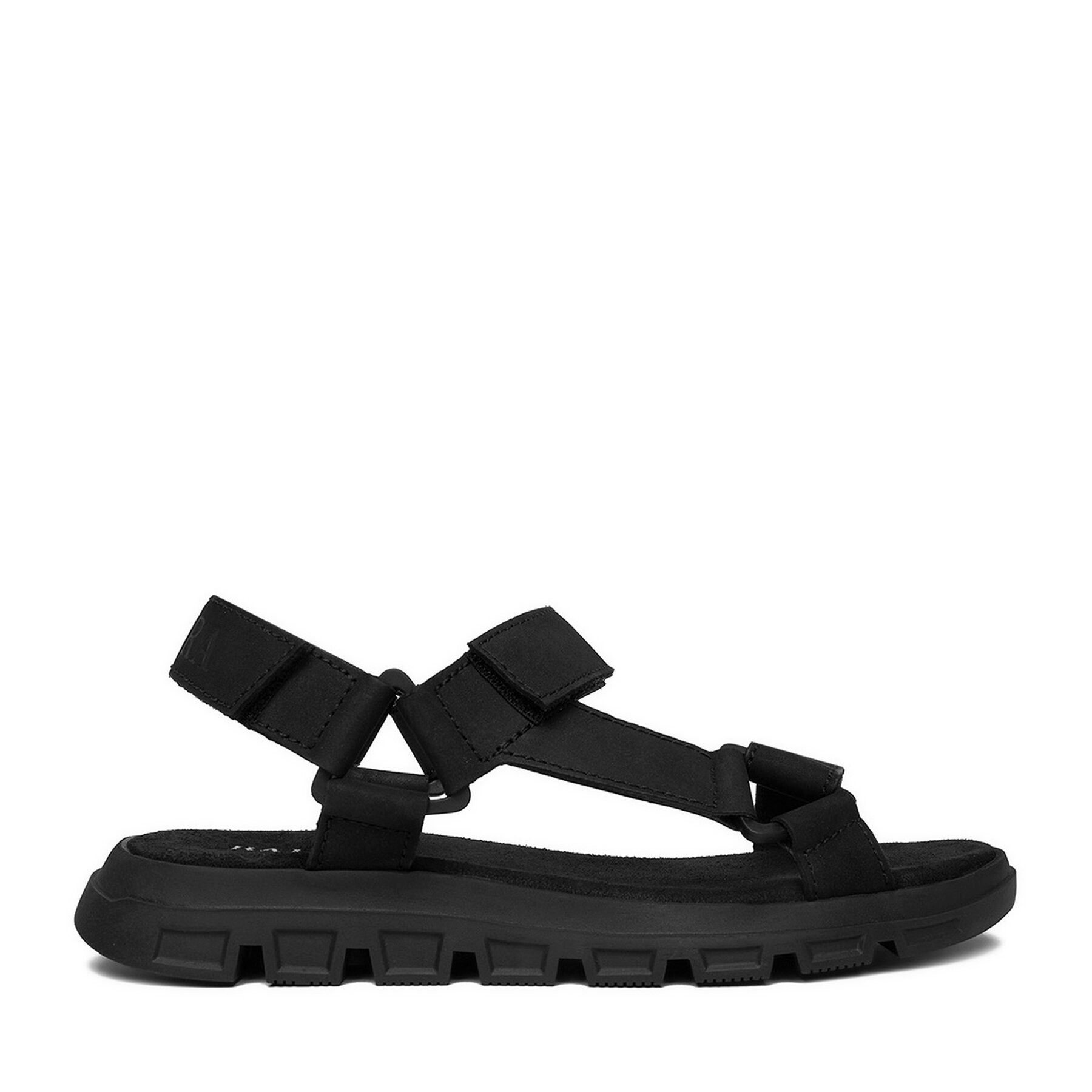 Badura Badura Herren-Sandalen Schwarz Sandale