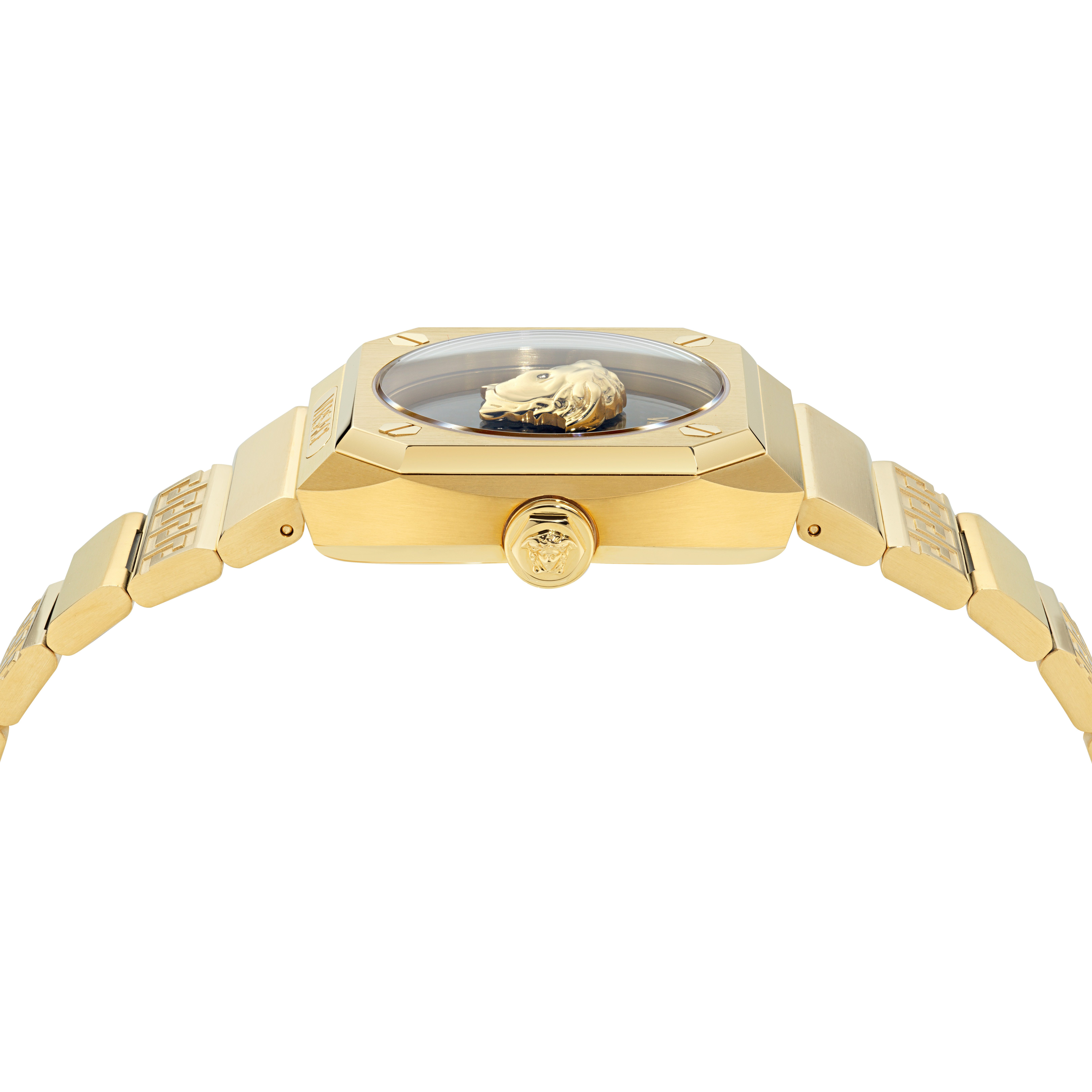 Versace Quarzuhr MEDUSA ANTARES VE0R00525, Armbanduhr, Damenuhr, Swiss Made, Edelstahlarmband, analog