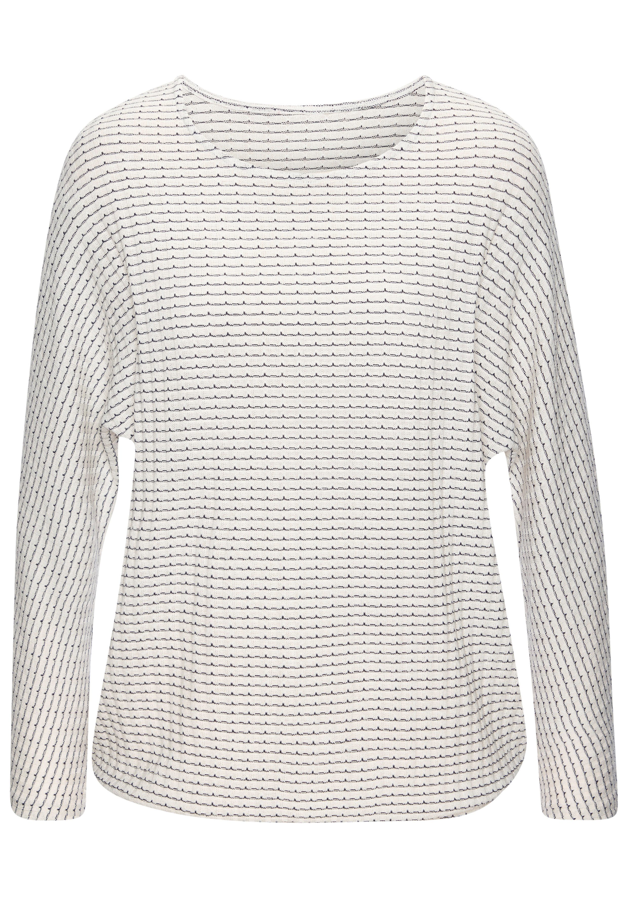 Vivance Langarmshirt aus strukturierter Strickqualität mit Gummizug im Bund. € 29,99