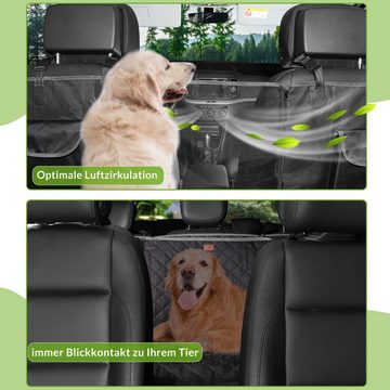 Kingsleeve Tier-Autodecke, Rückbankschutz Hundedecke Universal Schutzdecke für Auto Rücksitz