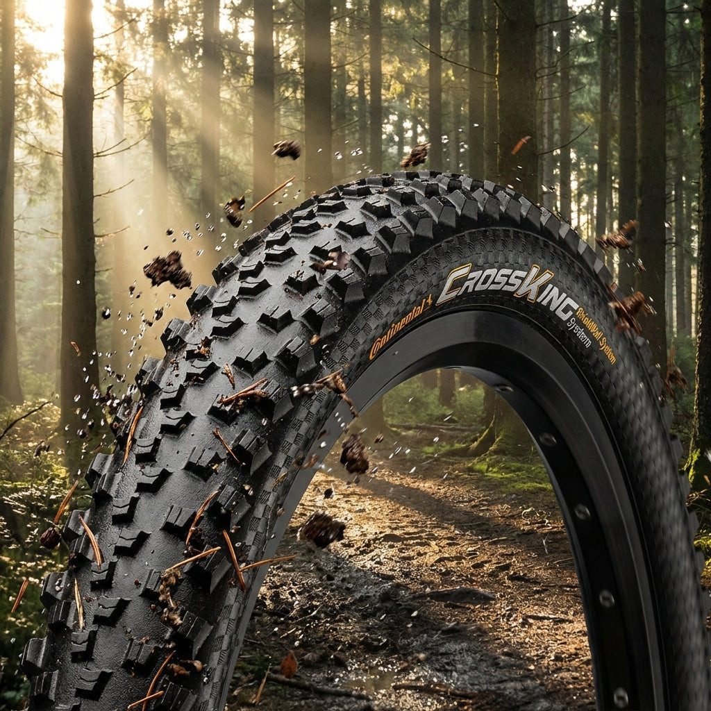 CONTINENTAL Fahrradreifen Continental Reifen Conti Cross King II Perf. faltbar 26x2.20 Zoll 55-5