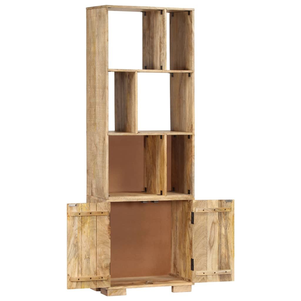 vidaXL Bücherregal Bücherregal 60x35x180 cm Massivholz, 1-tlg.