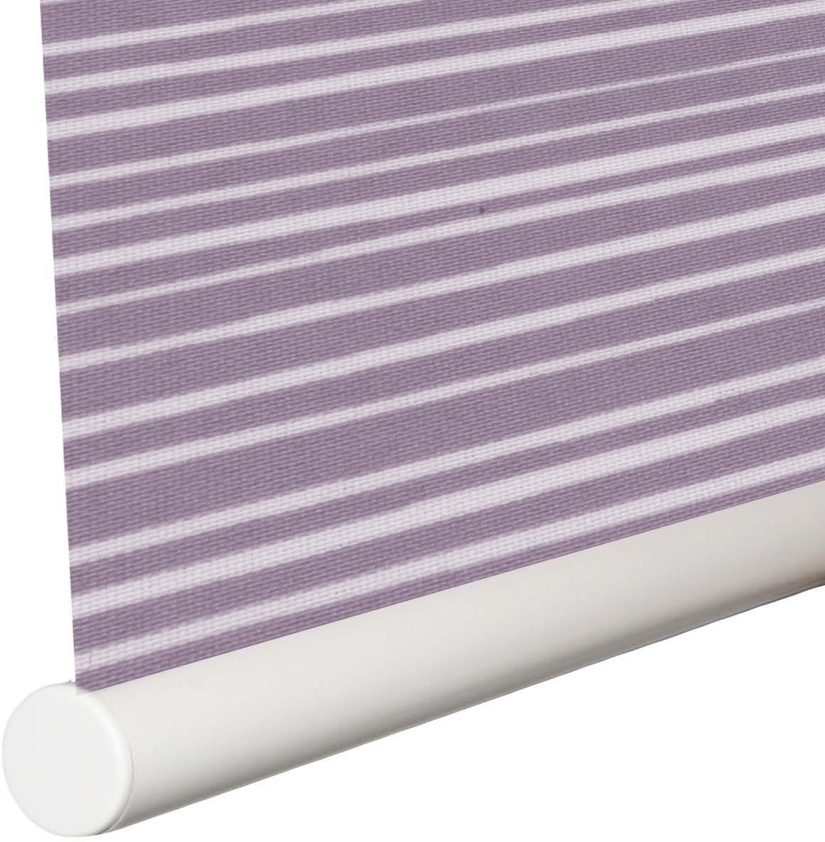 Stripes, violett verschraubt sunlines, Style Seitenzugrollo StartUp Lichtschutz, freihängend,