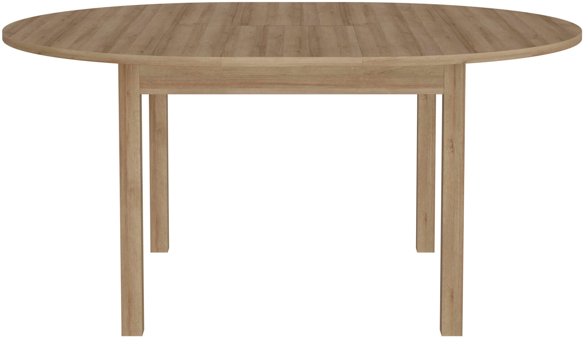 FORTE Esstisch Attention, Esstisch, rund, ausziehbar, Einlegeplatte innenli günstig online kaufen