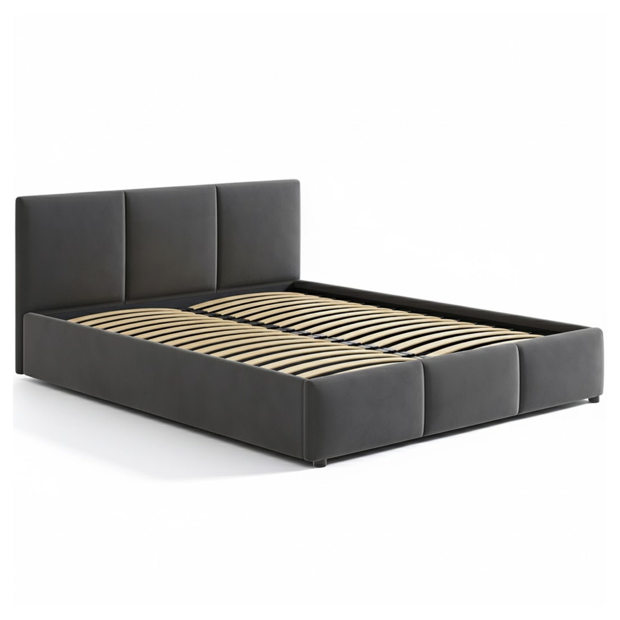 Home Collective Polsterbett Bett 140x200/160x200 Doppelbett Bettgestell mit günstig online kaufen