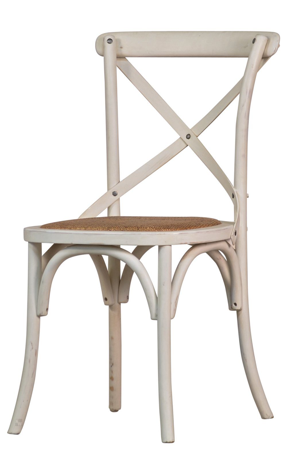 Kai Wiechmann 4-Fußstuhl Stuhl im Thonet-Stil Esszimmerstuhl Wiener Melange, Designklassiker, ohne Armlehnen, Wiener Geflecht, robust & bequem