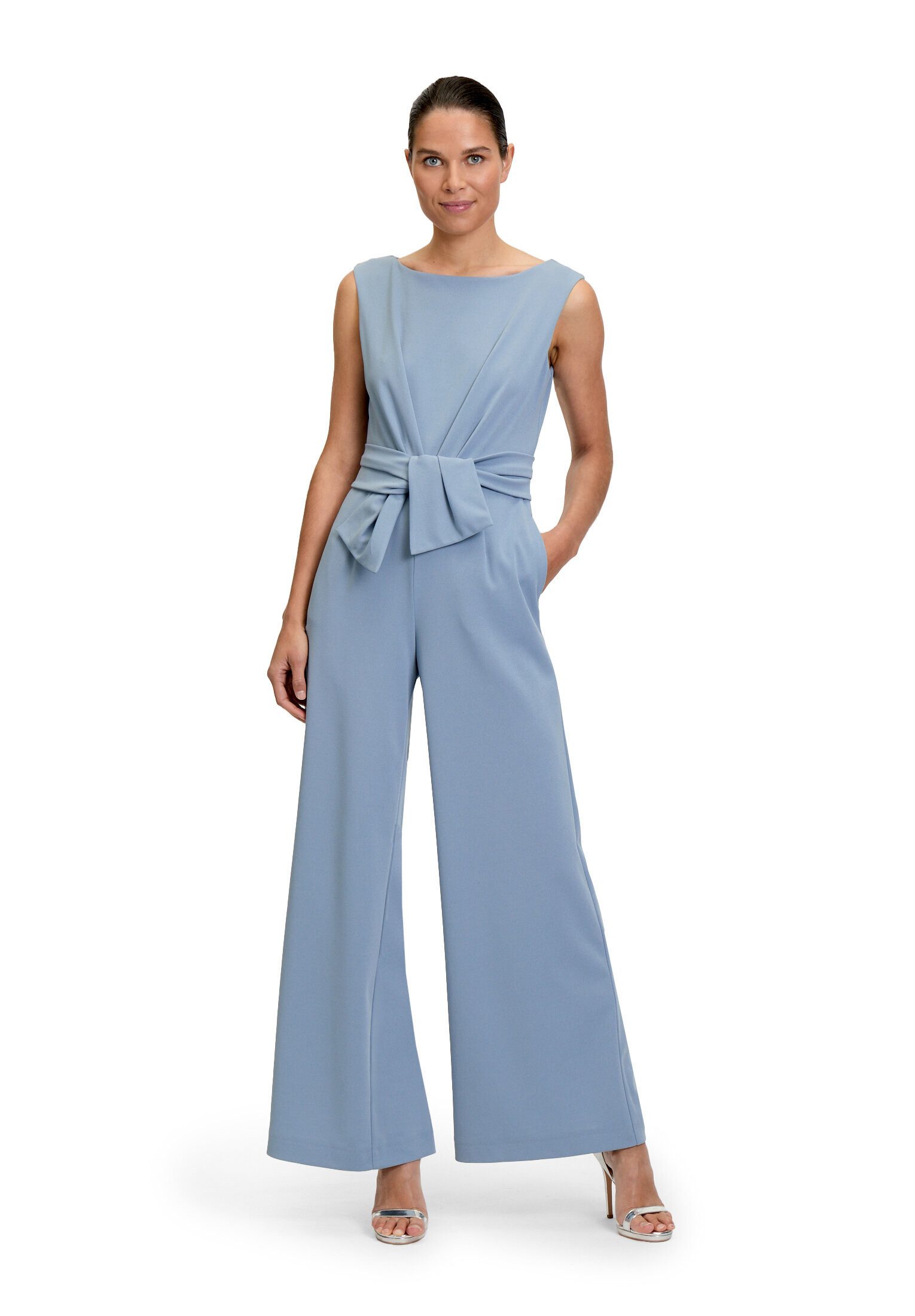 Vera Mont Overall Damen mit weitem Bein (1-tlg) Bunddetail