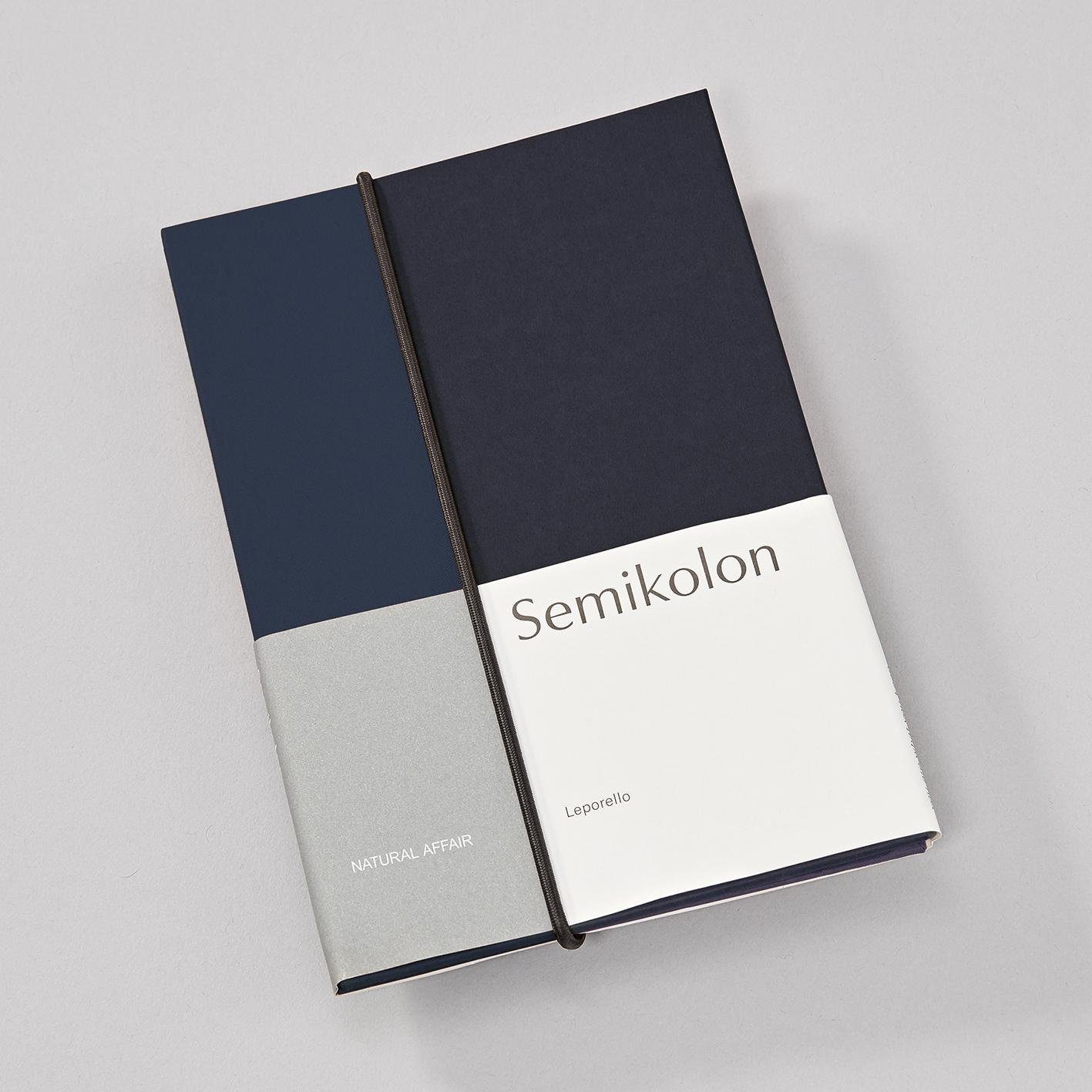 Semikolon Fotoalbum Leporello Natural Affair Midnight