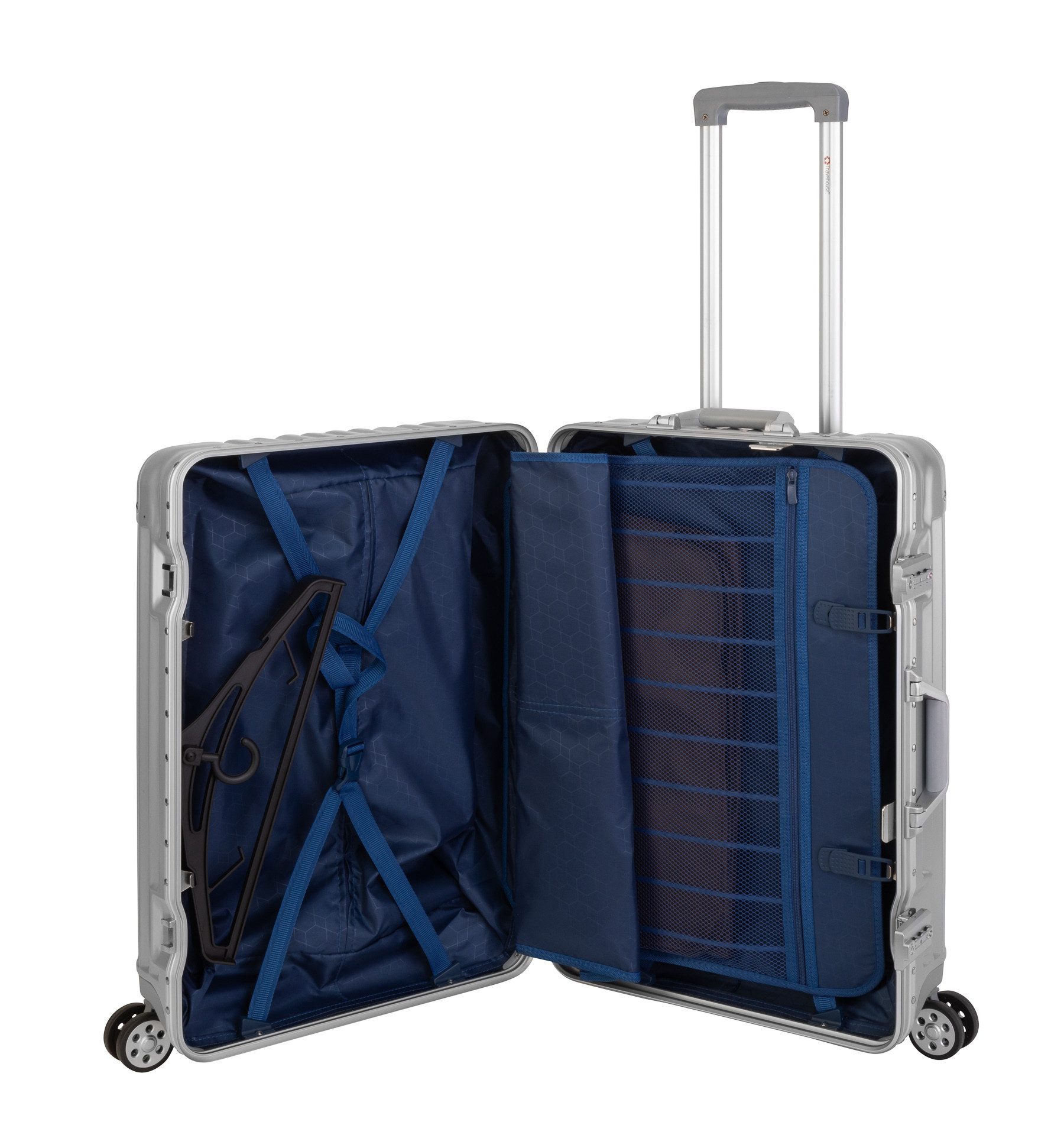 Travelhouse Trolleyset London, 4 Rollen, (2 tlg), TSA Zahlenschloss Alu-Rah günstig online kaufen