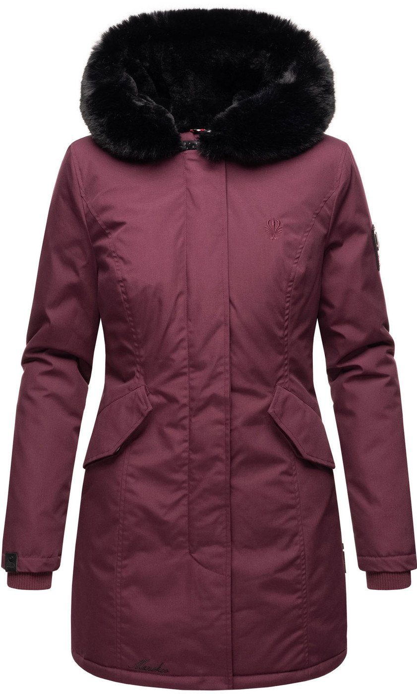 Marikoo Winterjacke warmer Parka mit kuschlig günstig online kaufen