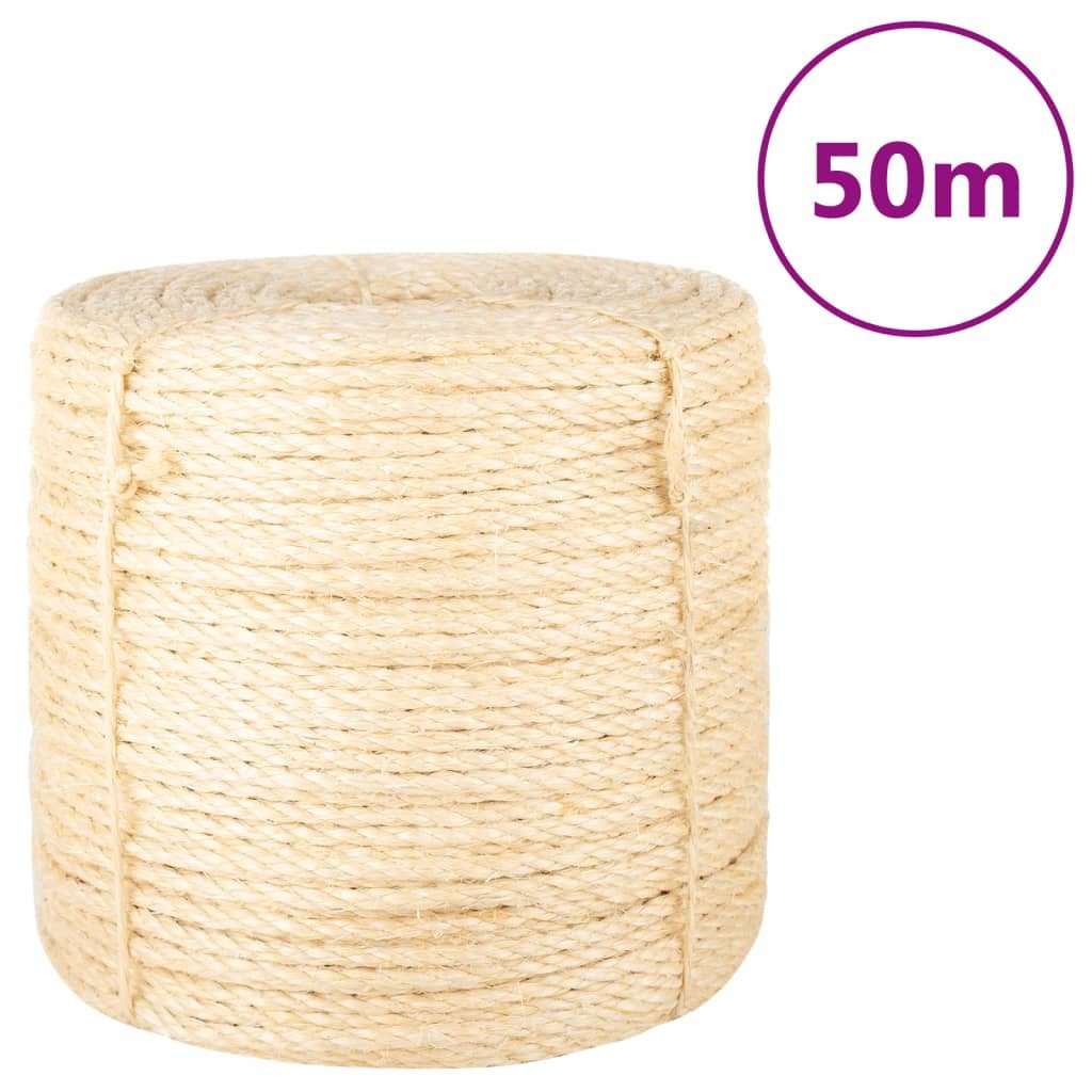 vidaXL Seil, Seil 100% Sisal 6 günstig online kaufen