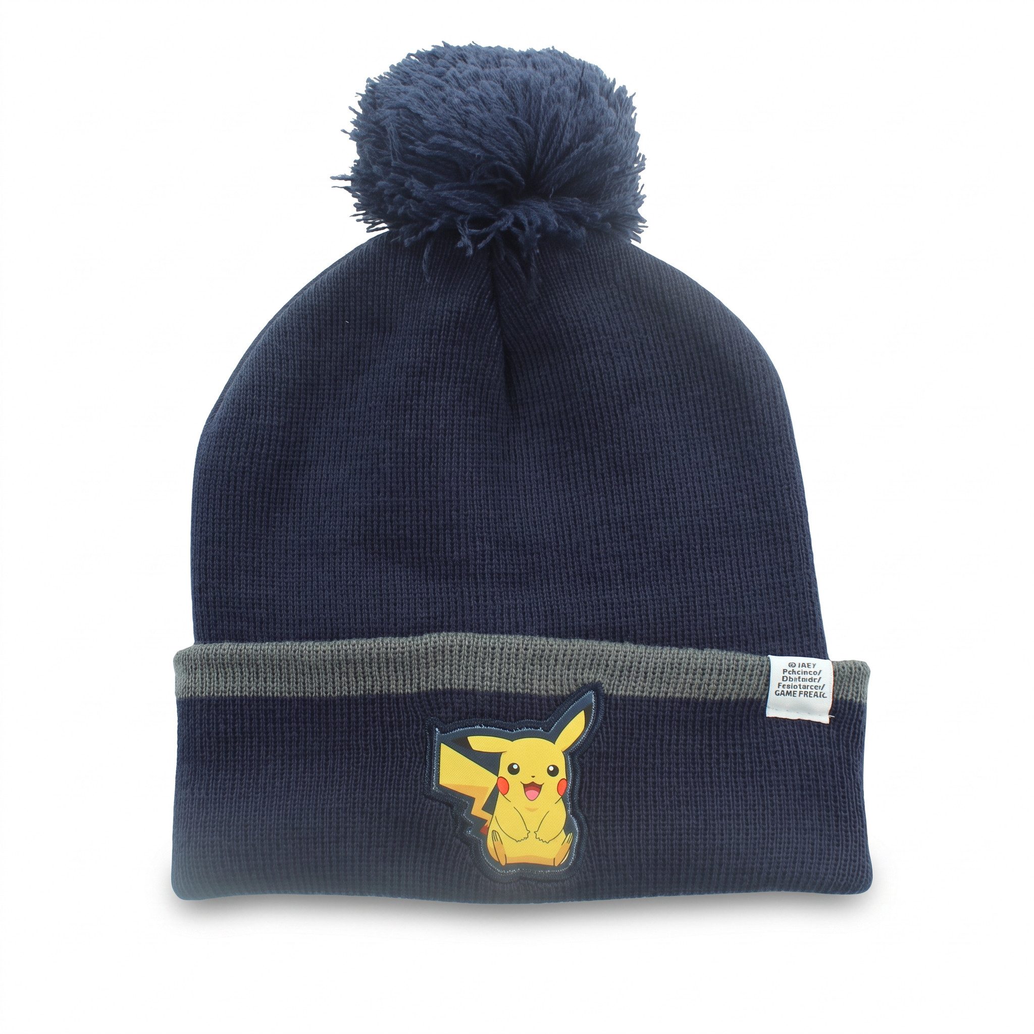 POKÉMON Bommelmütze Anime Pokemon Pikachu Jungen Herbst Wintermütze Gr. 54 bis 56