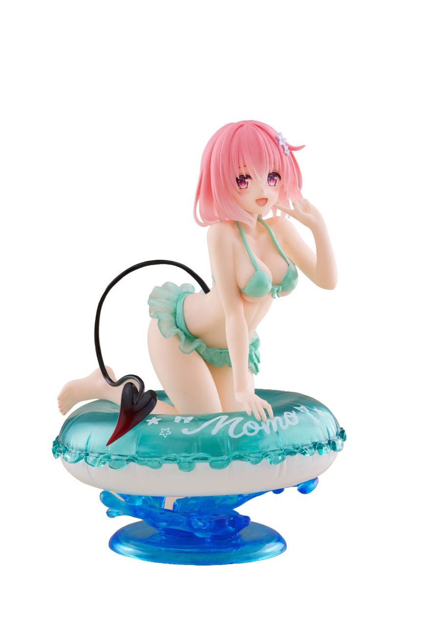 Erotik-Actionfigur To Love-Ru Darkness PVC Statue Aqua Float Girls Darkness Momo 10 cm
