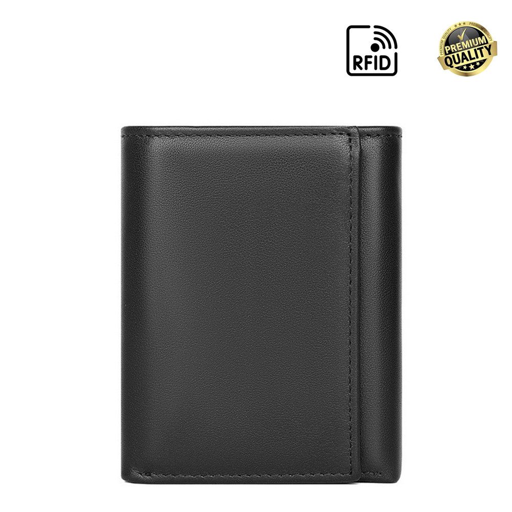 ZEUOPQ Brieftasche 3-lagige Geldbörse aus echtem günstig online kaufen
