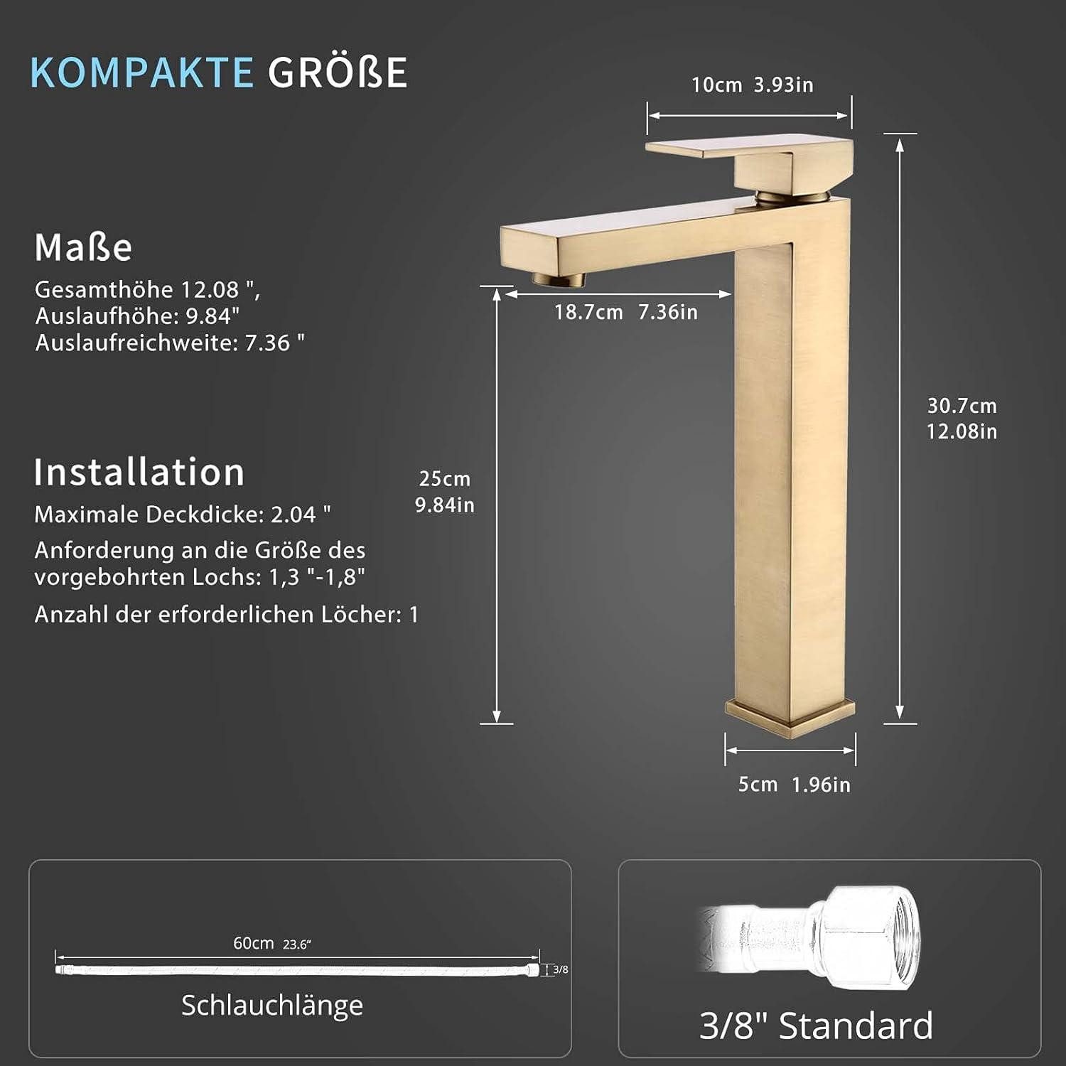 LuxusKollektion Waschtischarmatur Waschtischarmatur Gold Hohe Qualität günstig online kaufen