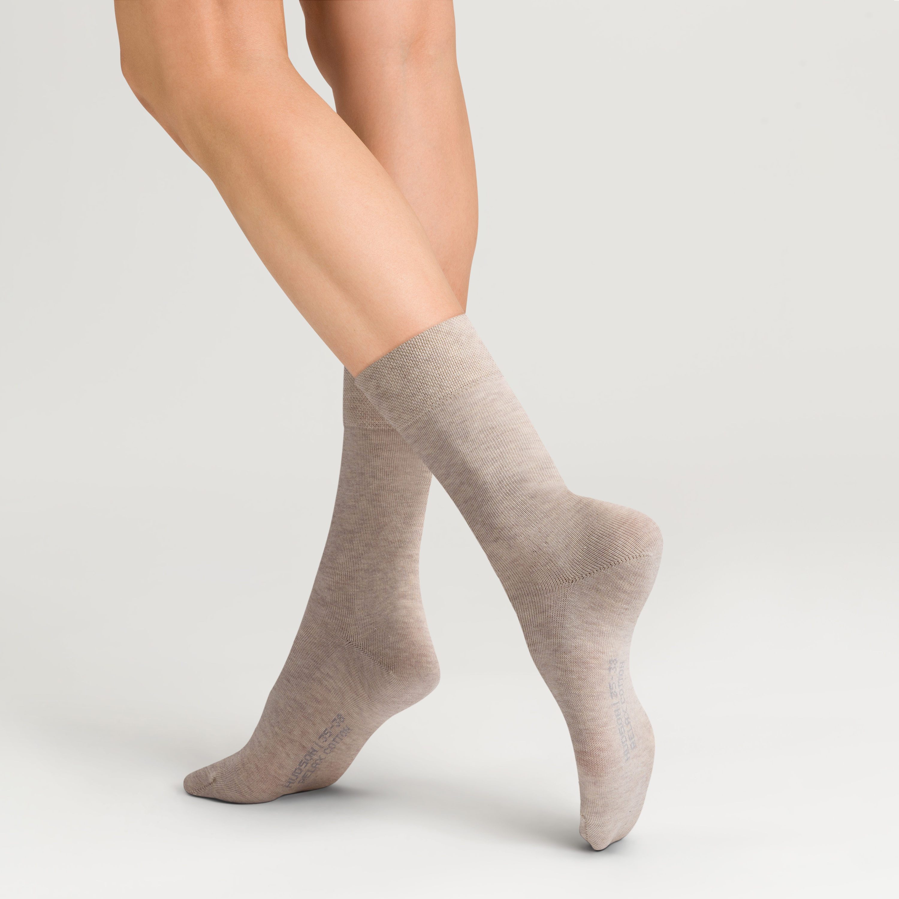 Hudson Socken RELAX COTTON druckfreier Relax-Komfortbund