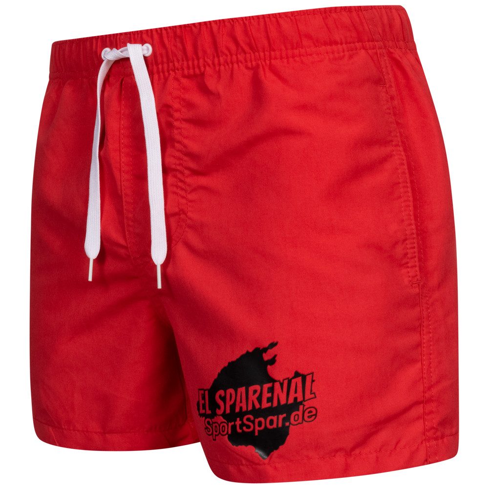 SportSpar Badeshorts SportSpar.de "El Sparenal" Herren Badehose schnell trocknendes Material