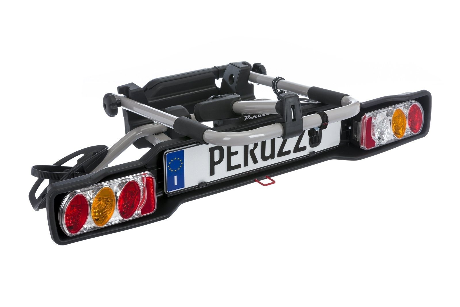 2 Kupplungsfahrradträger PARMA Fahrradträger Peruzzo PERUZZO -15,58kg Stahl -silber Fahrräder