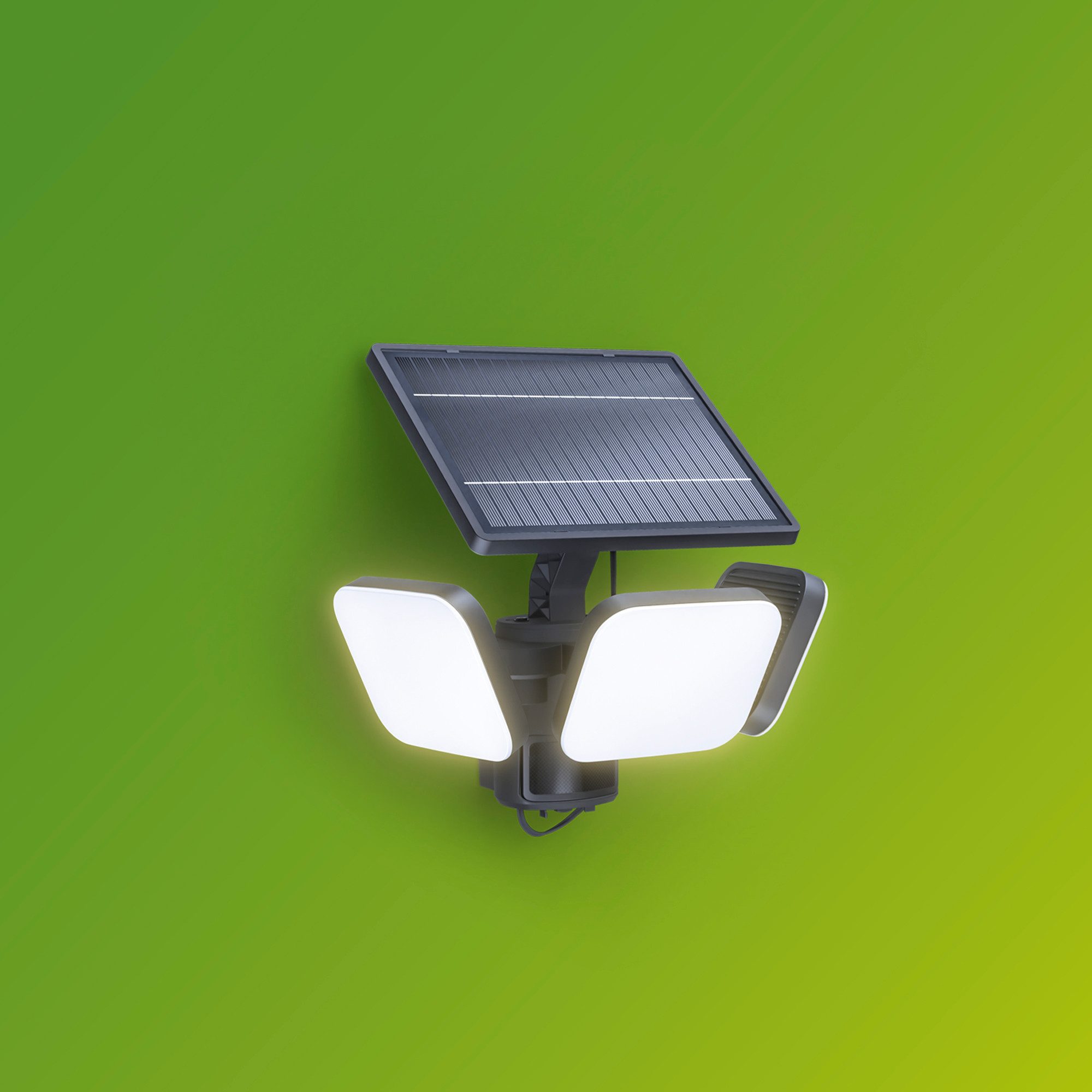 Philips LED Flutlichtstrahler Outdoor Ultra-Efficient Solar Zyren Sicherheitslicht, Abschaltautomatik, Bewegungsmelder, Tageslichtsensor, LED fest integriert, K – Bild 5 von 5
