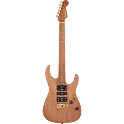 Charvel E-Gitarre, Pro-Mod DK24 HSH 2PT CM Mahogany Natural - E-Gitarre