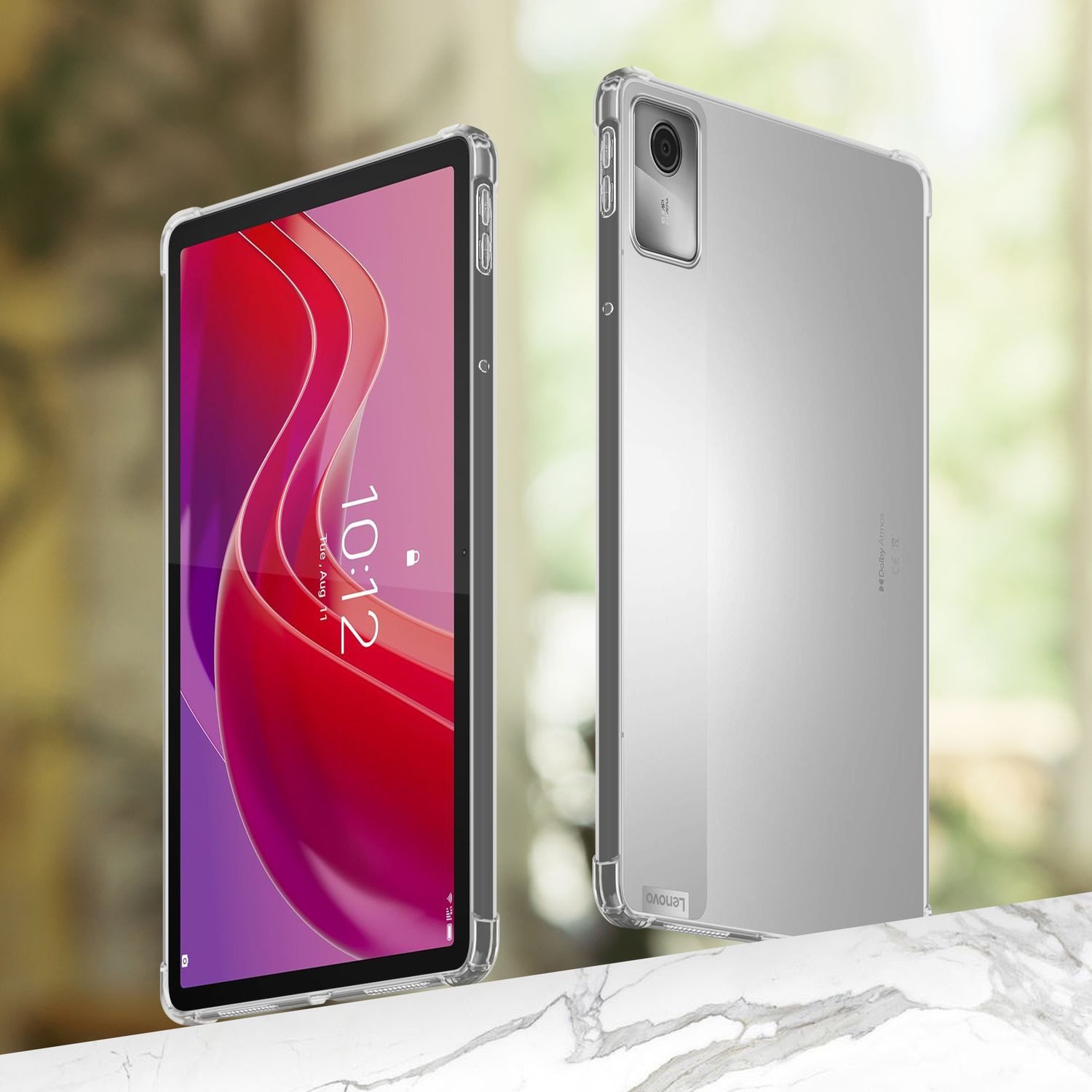 Cadorabo Tablet-Hülle für Lenovo Tab M11 Hülle Lenovo Tab M11, Tablet Hülle TPU Silikon Schutzhülle Slim Transparent Case Cover