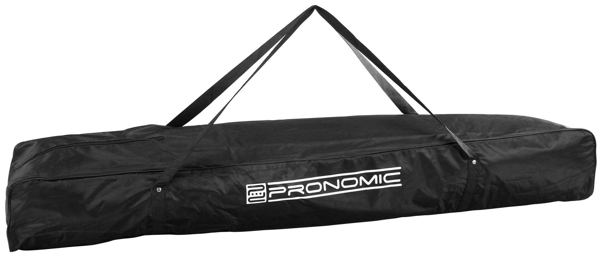 Pronomic BLT-125 Boxen- und Lichtstativtasche (wasserabweisend, reißfest) Lampenstativ (Stativtasche für 2x Boxen- oder Lichtstative)