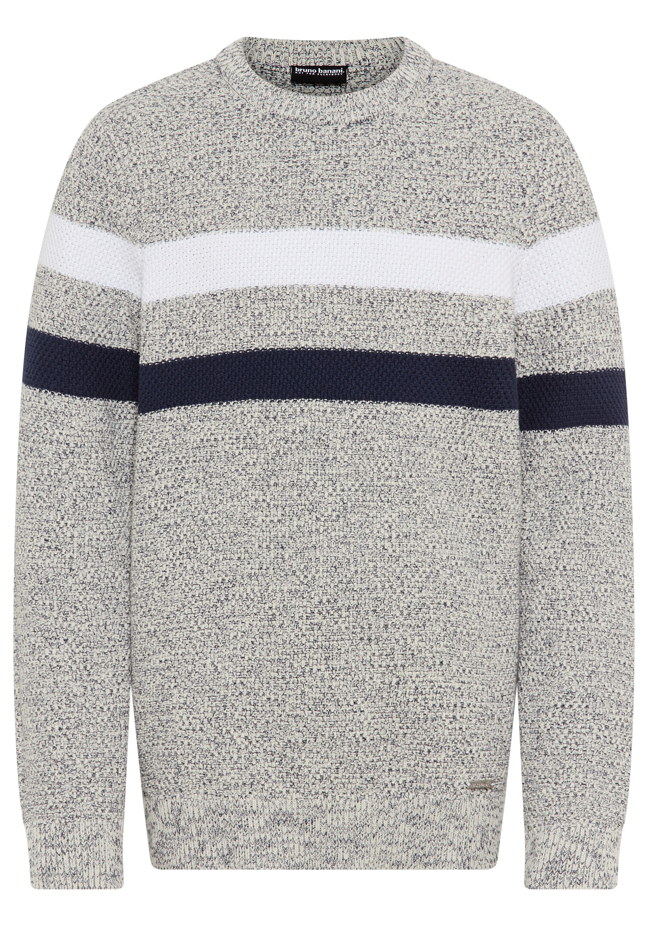 Strickpullover Ringelpullover in modischer Strickstruktur für Jungen