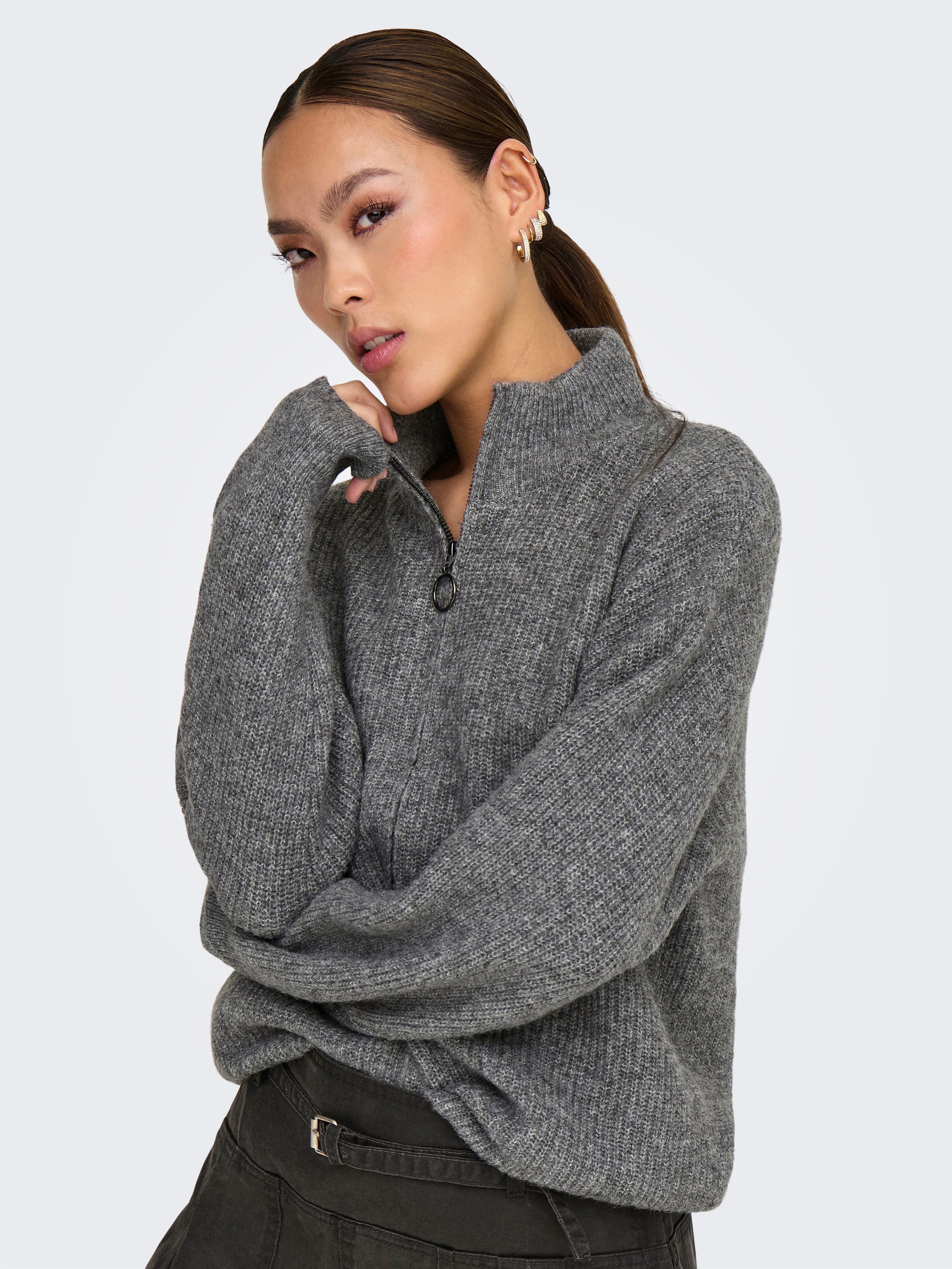 ONLY Strickjacke ONLTOKYO L/S ZIP CARDIGAN günstig online kaufen