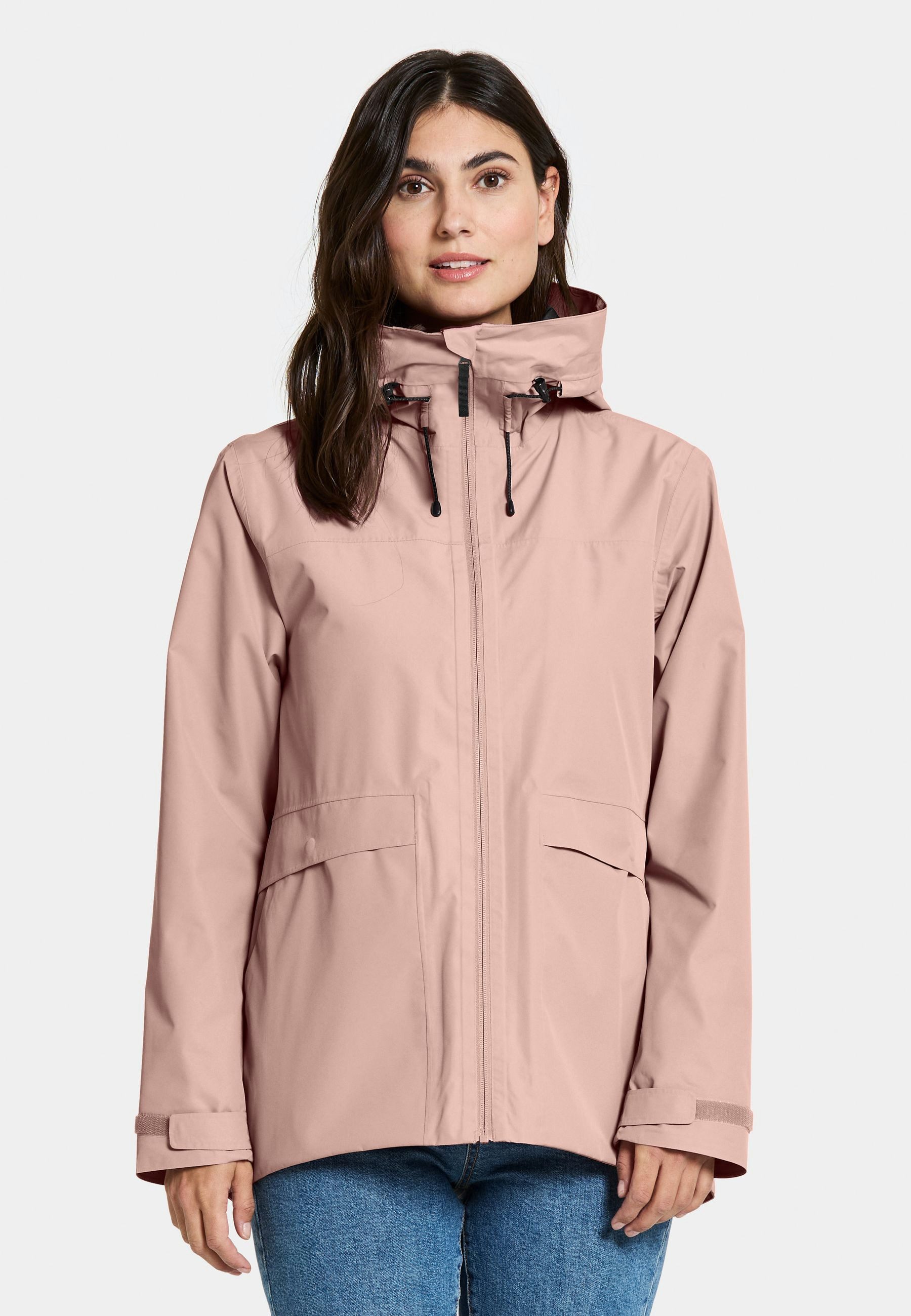 Didriksons Allwetterjacke Damen Übergangsjacke Regenjacke Wasserdicht JOANNA mit Taschen